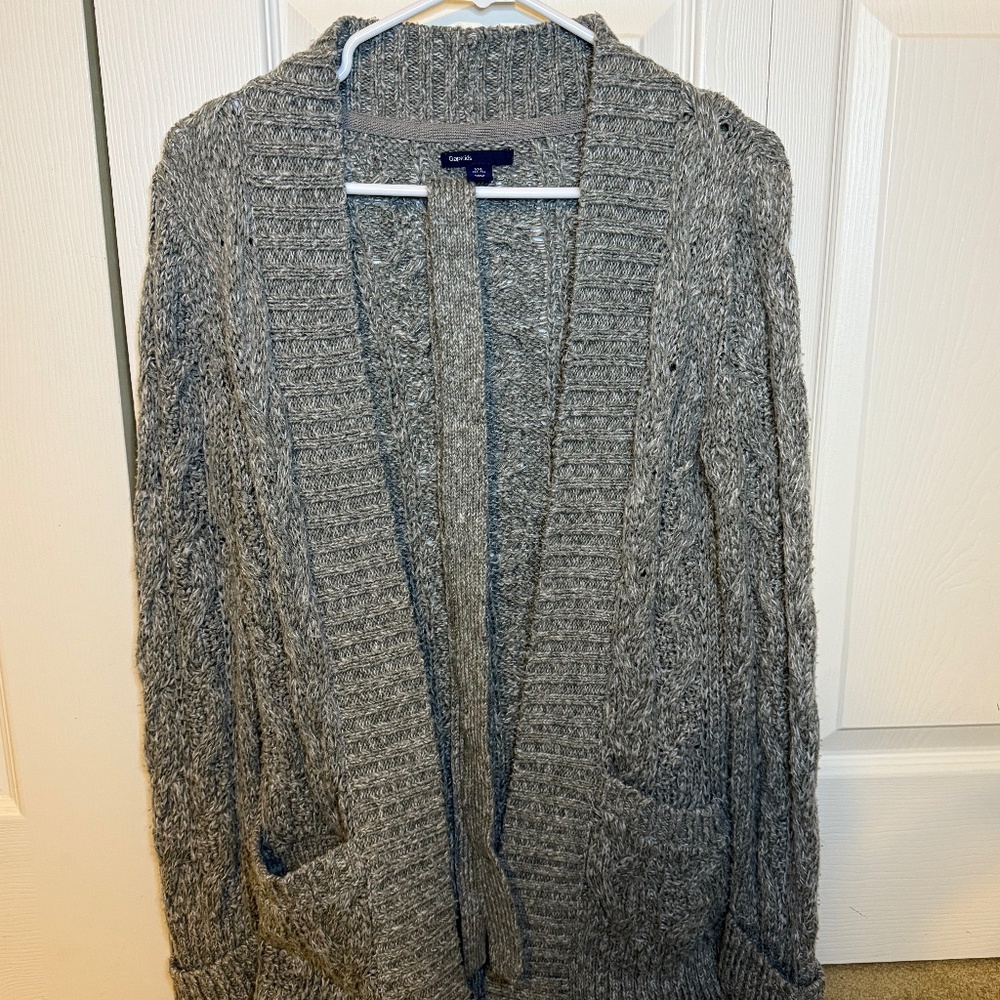 Grey Knit Sweater GapKids